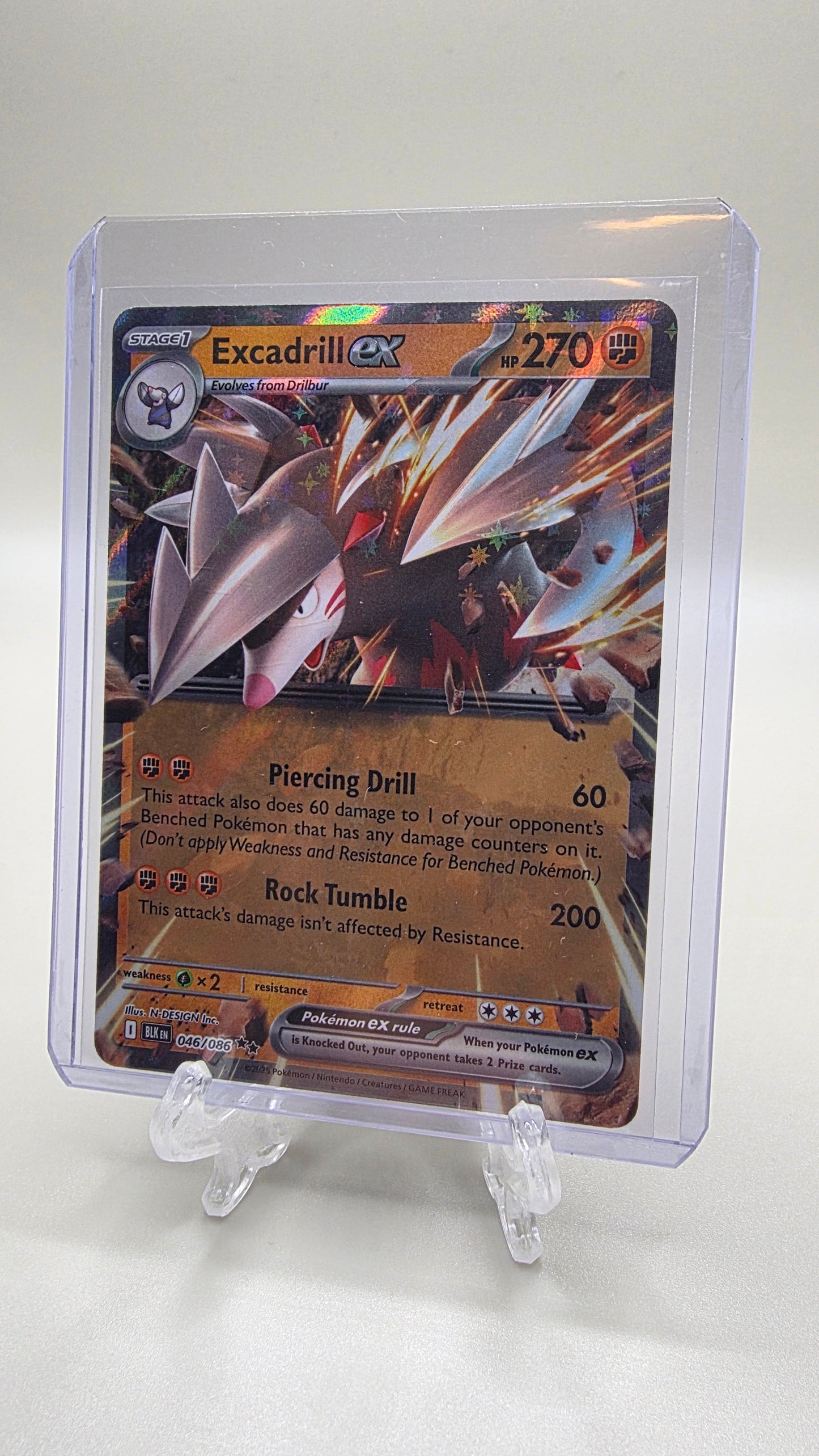 Excadrill EX 046/086 – (SV Black Bolt Set) English
