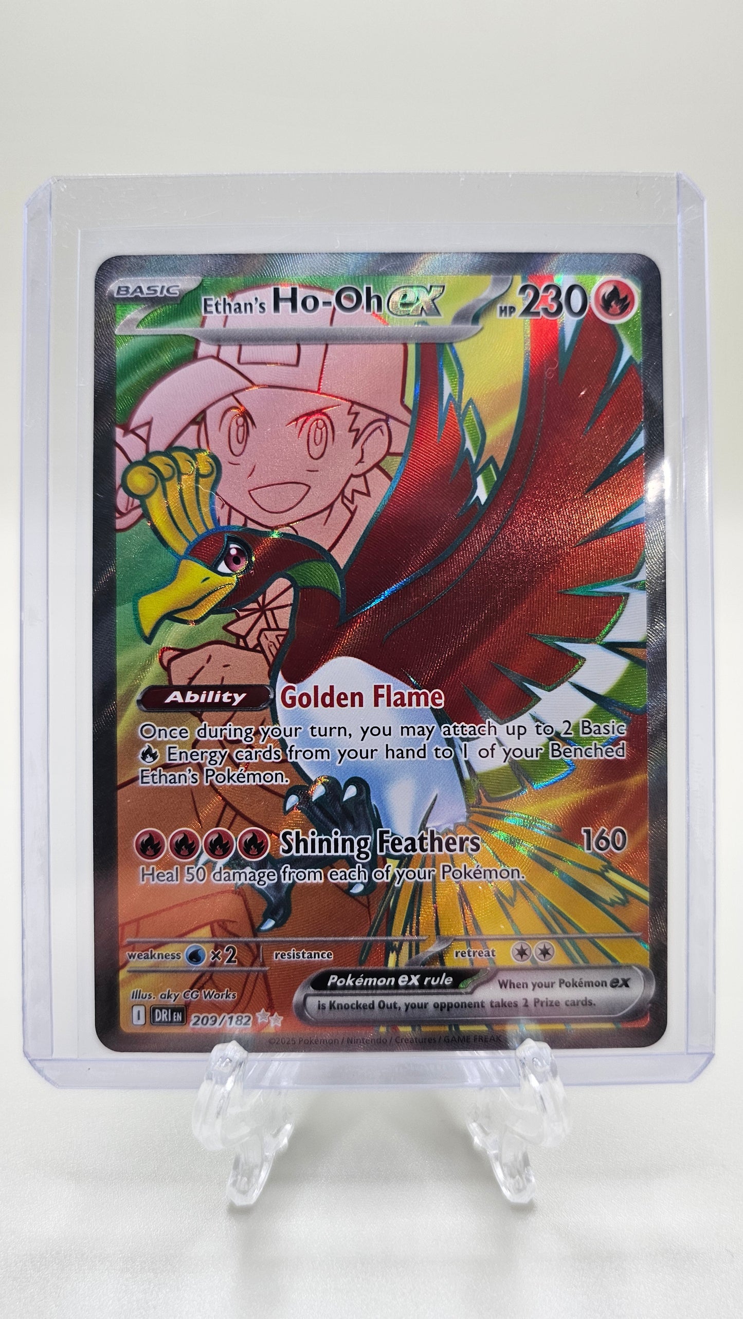 Ethan’s Ho-Oh EX – 209/182 – SV10: Destined Rivals (Holo) Ultra Rare