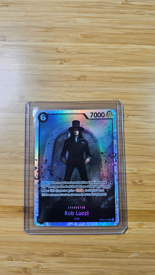 Rob Lucci OP03-092 SR One Piece TCG (Pillars of Strength set) English