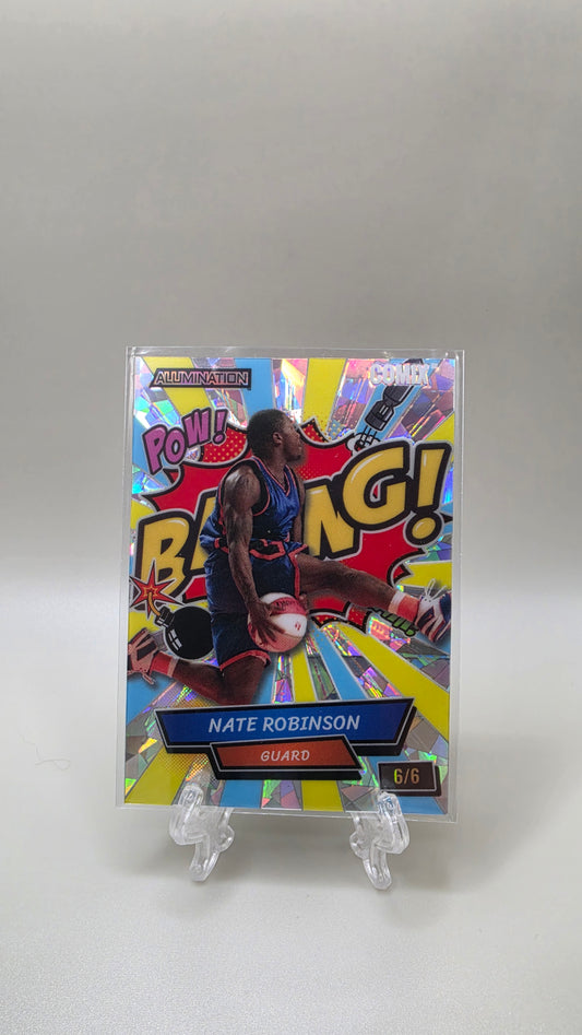 2024 Wild Card Alumination Nate Robinson Comix #/6 Card # AC-NR