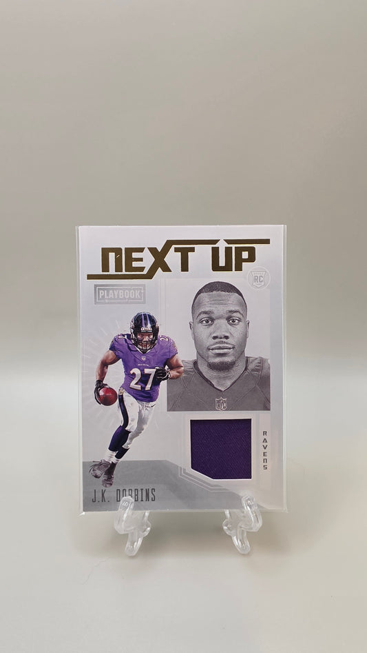 2020 Playbook J.K. Dobbins Next Up Mem RC #NU-13