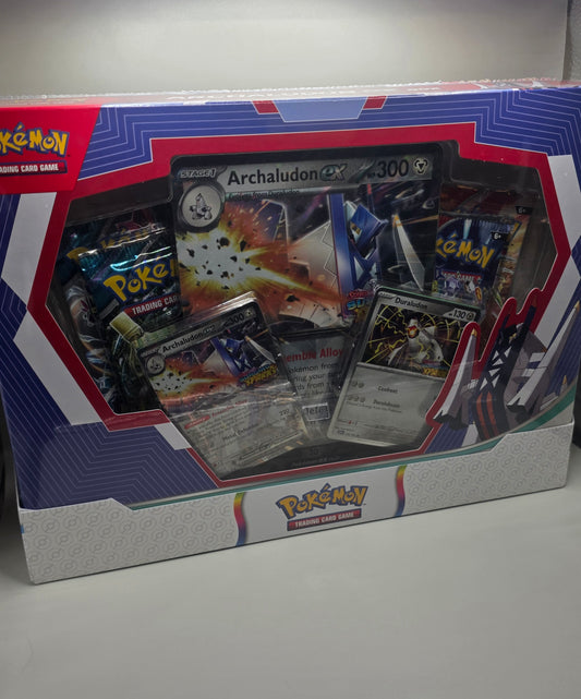 Pokémon TCG Reshiram EX & Archaludon EX 2-Pack Box Bundle