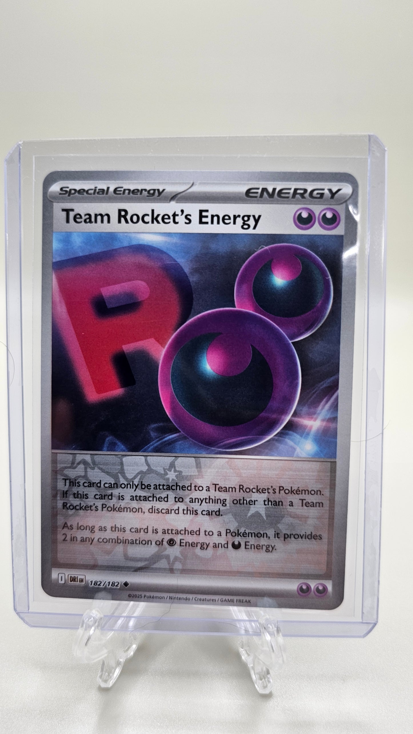 Team Rocket’s Energy – 182/182 – SV10: Destined Rivals (Reverse Holo Special Energy)