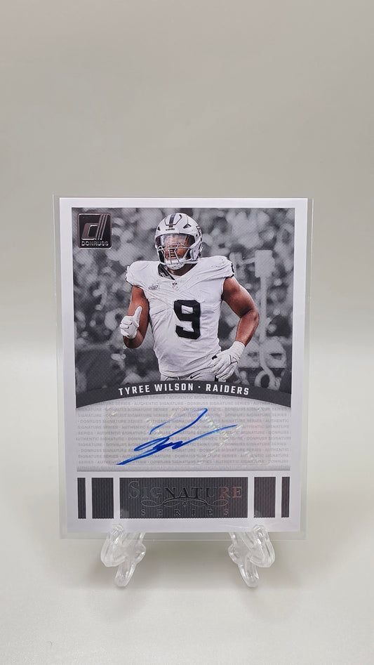 2024 Panini Donruss Tyree WIlson Signature Series Auto #SSE-TWI