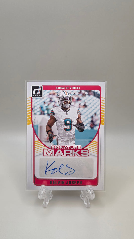 2024 Donruss Kelvin Joseph Signature Marks Auto #SMA-KJO
