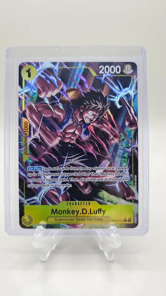 Monkey.D.Luffy OP10-111 Rā Alt Art One Piece TCG (Royal Blood set) English