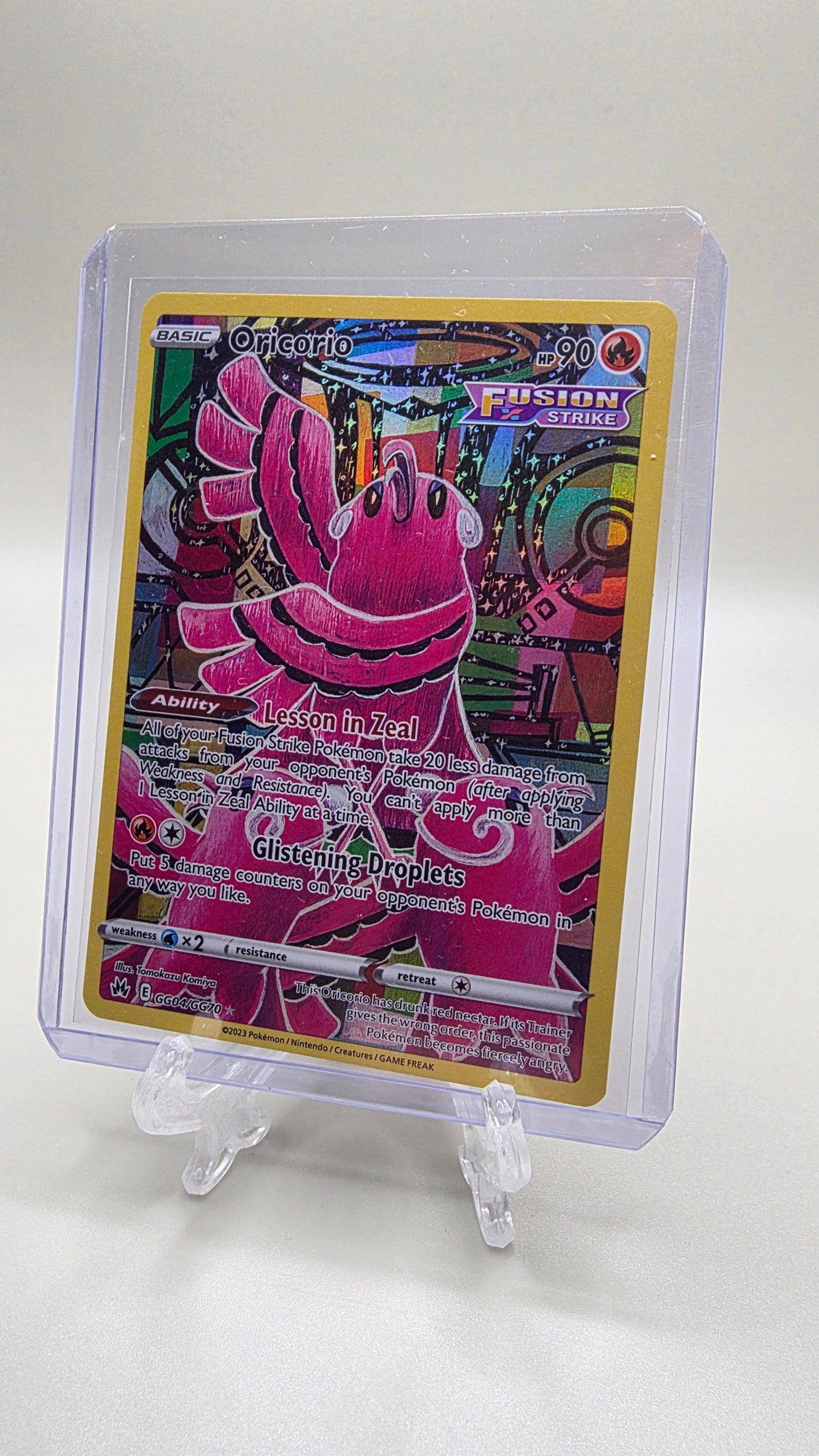 Oricorio GG04/GG70 Alt Art – (Crown Zenith/GG Set) English