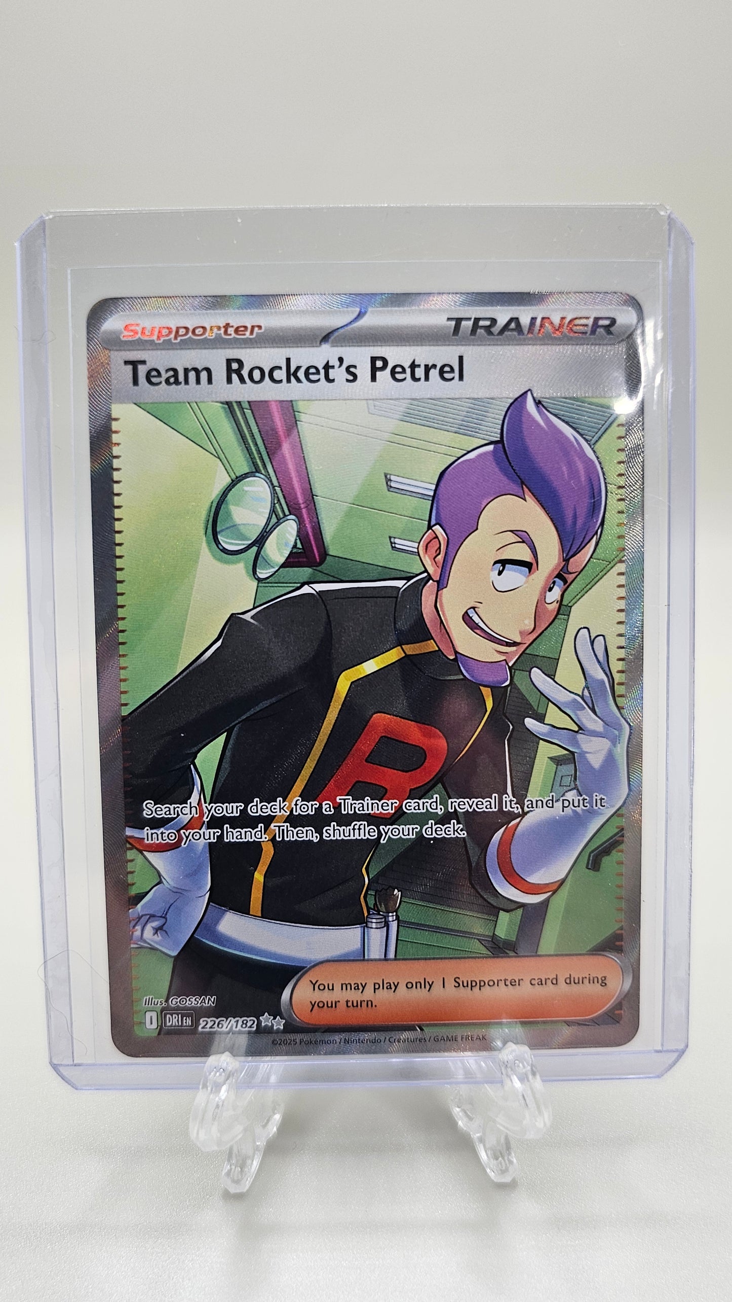 Team Rocket’s Petrel – 226/182 – SV10: Destined Rivals (Ultra Rare Holo)