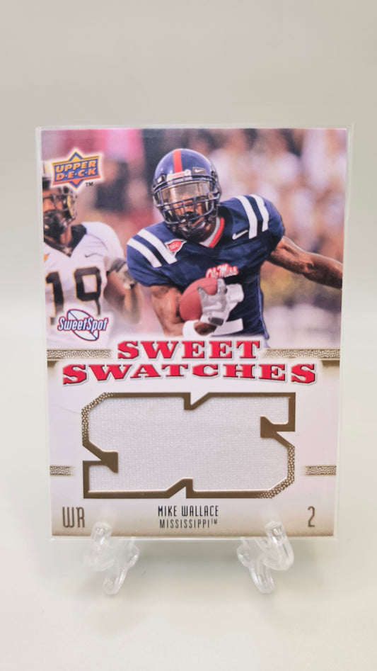 2010 Upper Deck Mike Wallace Sweetspot Sweet Swatches #SSW-63