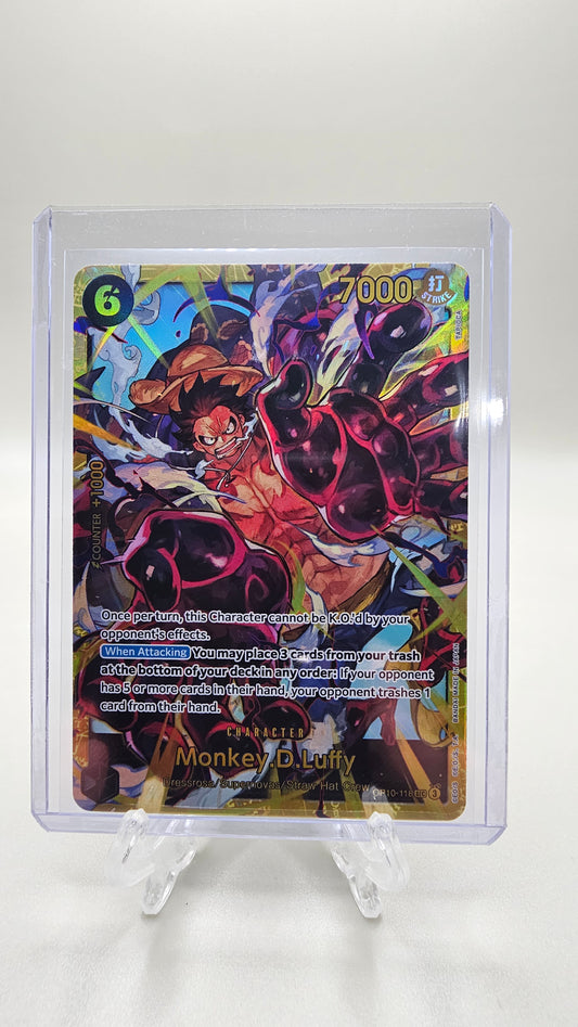 Monkey.D.Luffy OP10-118 SEC One Piece TCG (Royal Blood set) English