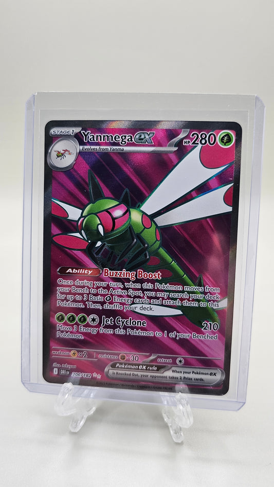 Yanmega ex – 206/182 – SV10: Destined Rivals (Double Rare Holo)