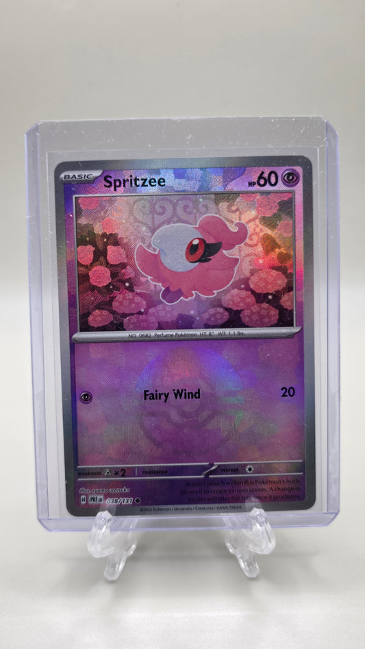 Spritzee 038/131 (Poke Ball Pattern) (Prismatic Evolutions Set) English