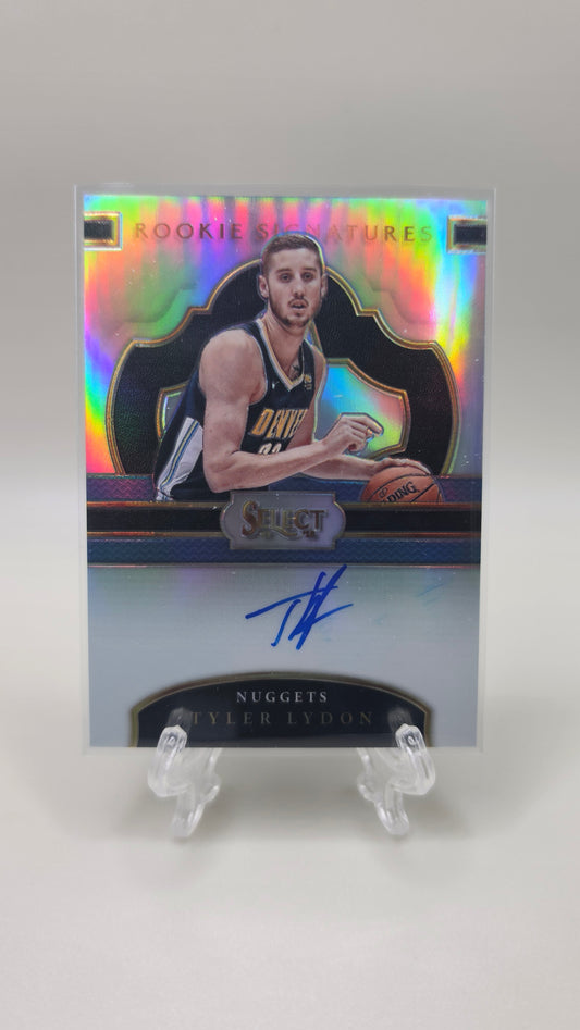 2017 Select Tyler Lydon Rookie Signatures Auto #/199 Card #RS-TYE