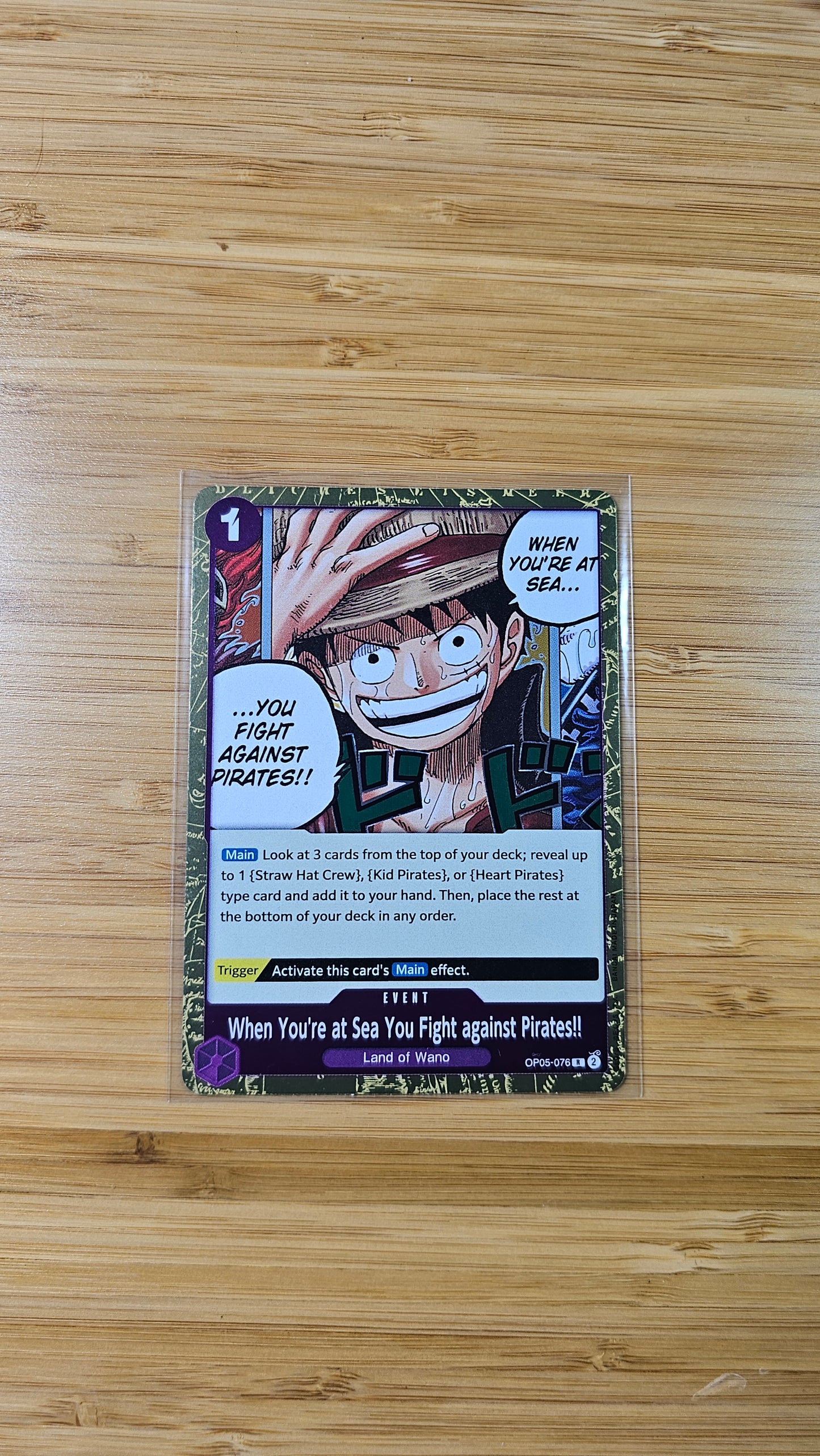 One Piece Card Game Awakening of the New Era OP05 Foil, Leader & Rare Single Cards