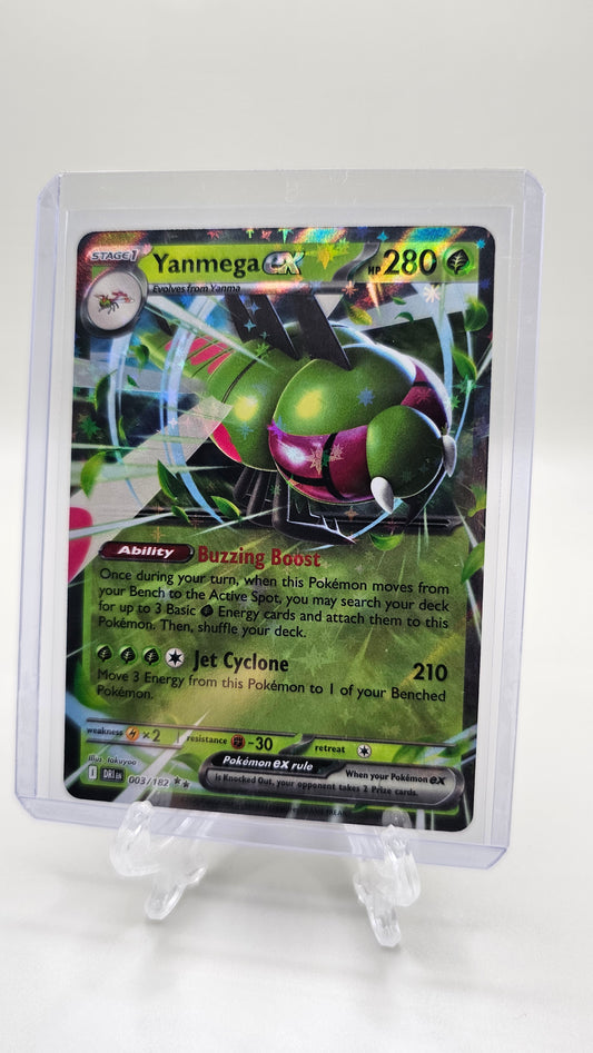 Yanmega ex – 003/182 – SV10: Destined Rivals (Double Rare Holo)