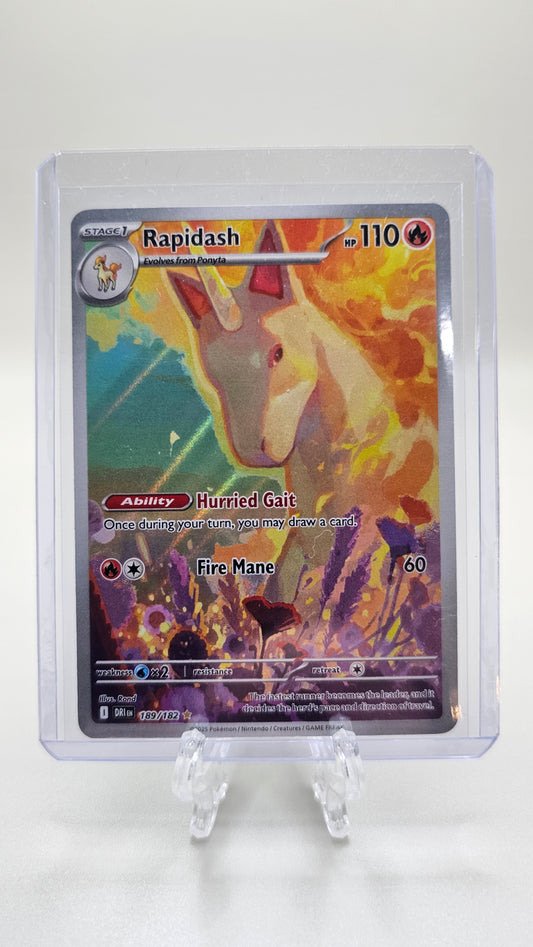 Rapidash 189/182 Sv10: Destined Rivals Pokémon IR
