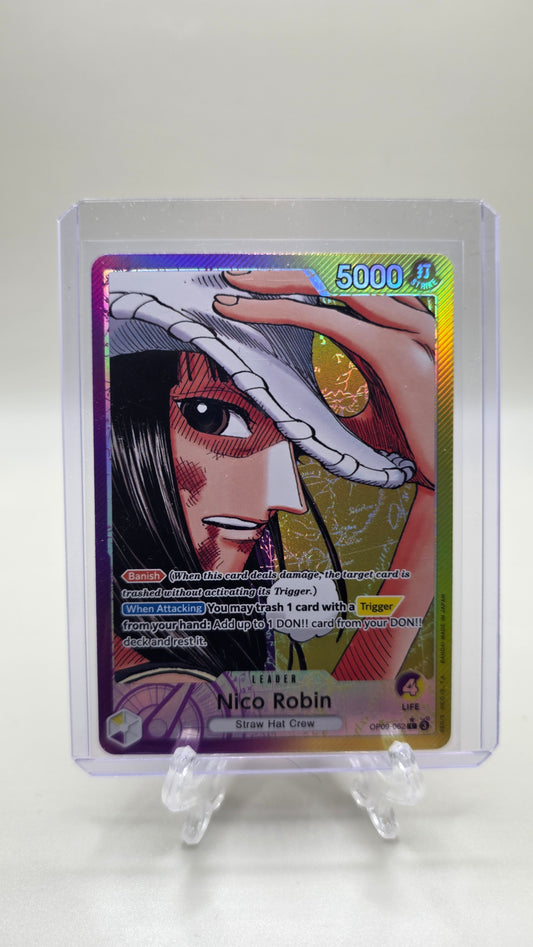Nico Robin OP09-062 Lā Alt Art One Piece TCG (Emperors in the New World Set) English