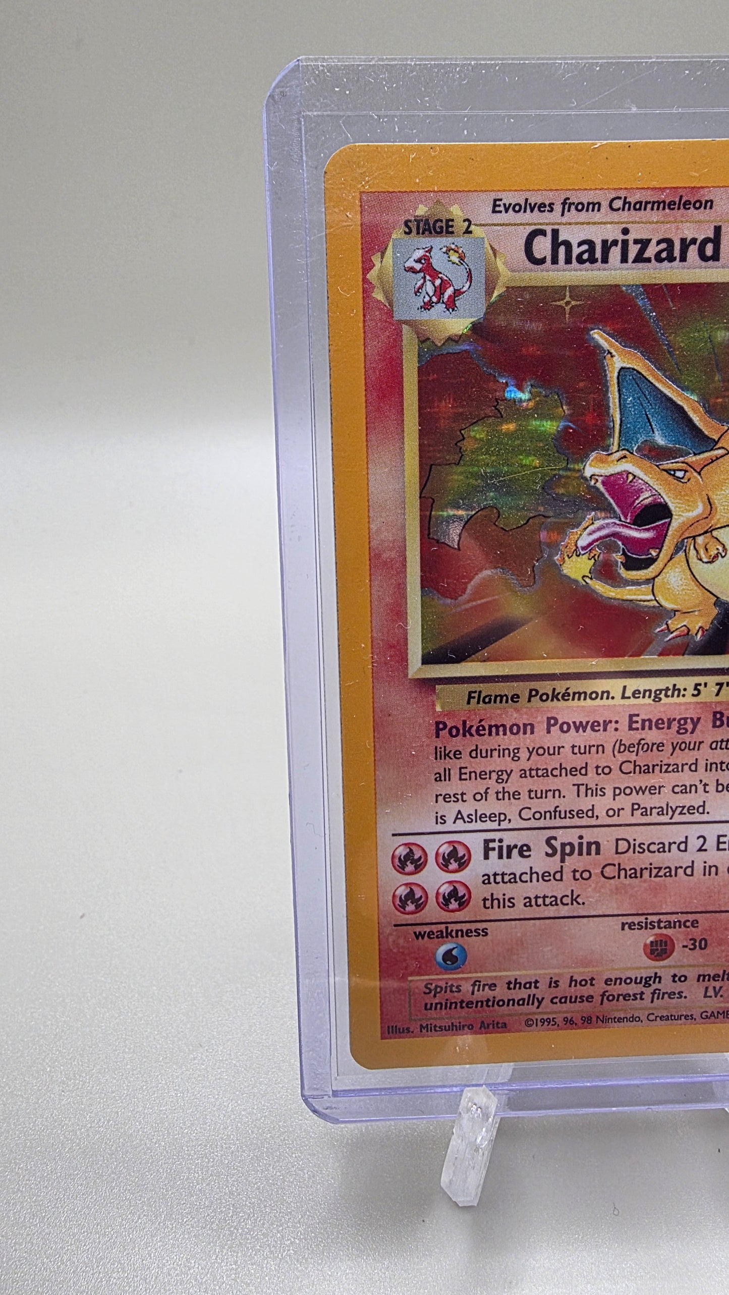 Charizard 4/102 Base Set 1999 Holo Rare Unlimited