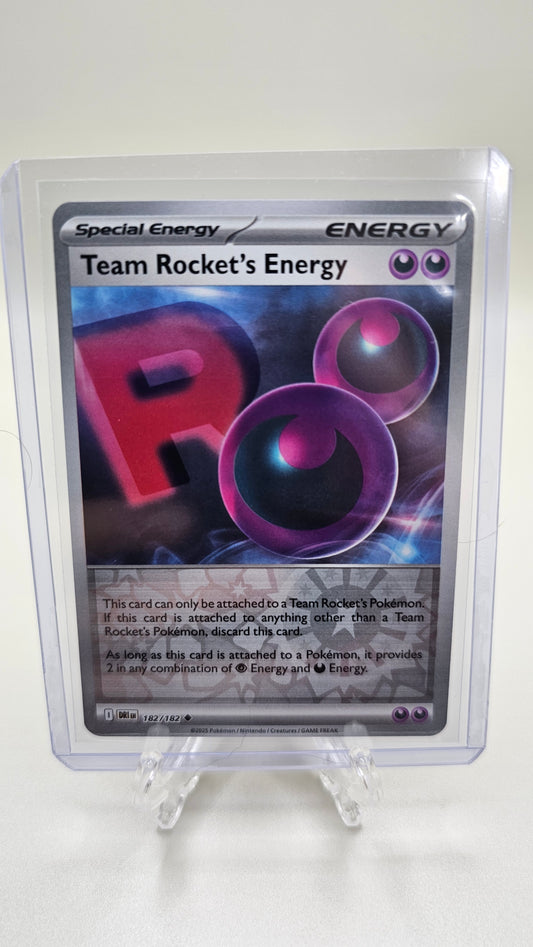 Team Rocket’s Energy – 182/182 – SV10: Destined Rivals (Reverse Holo Special Energy)