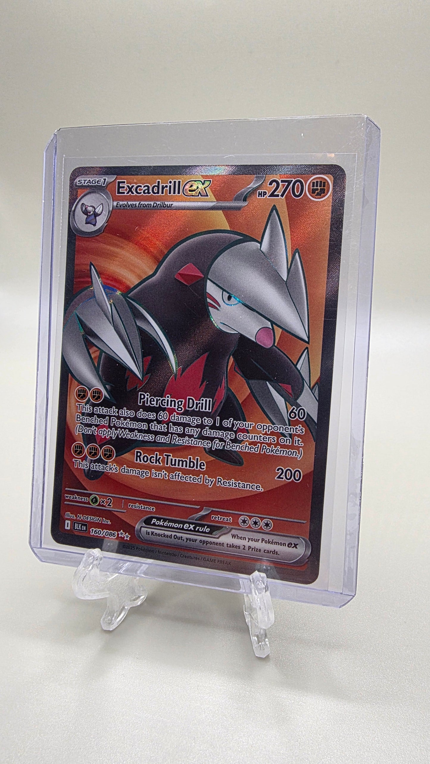 Excadrill EX 160/086 Alt Art – (SV Black Bolt Set) English