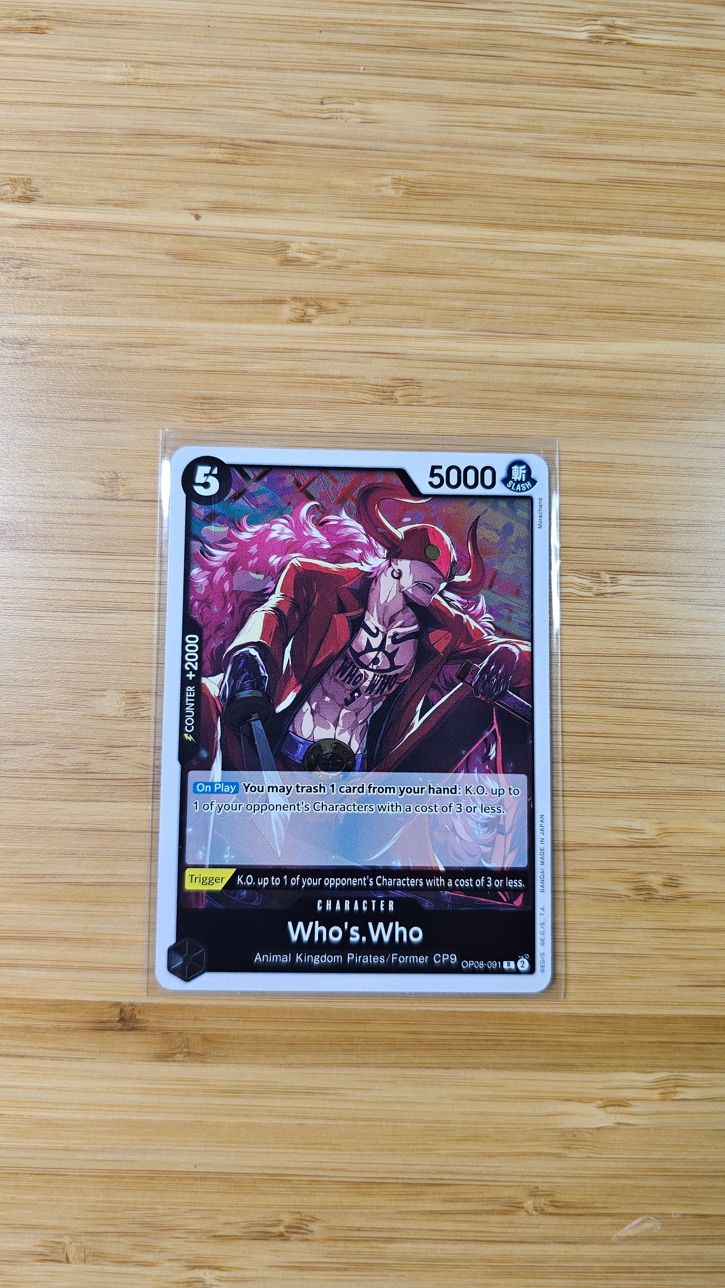 One Piece Card Game Two Legends OP08 Foil, Leader & Rare Single Cards