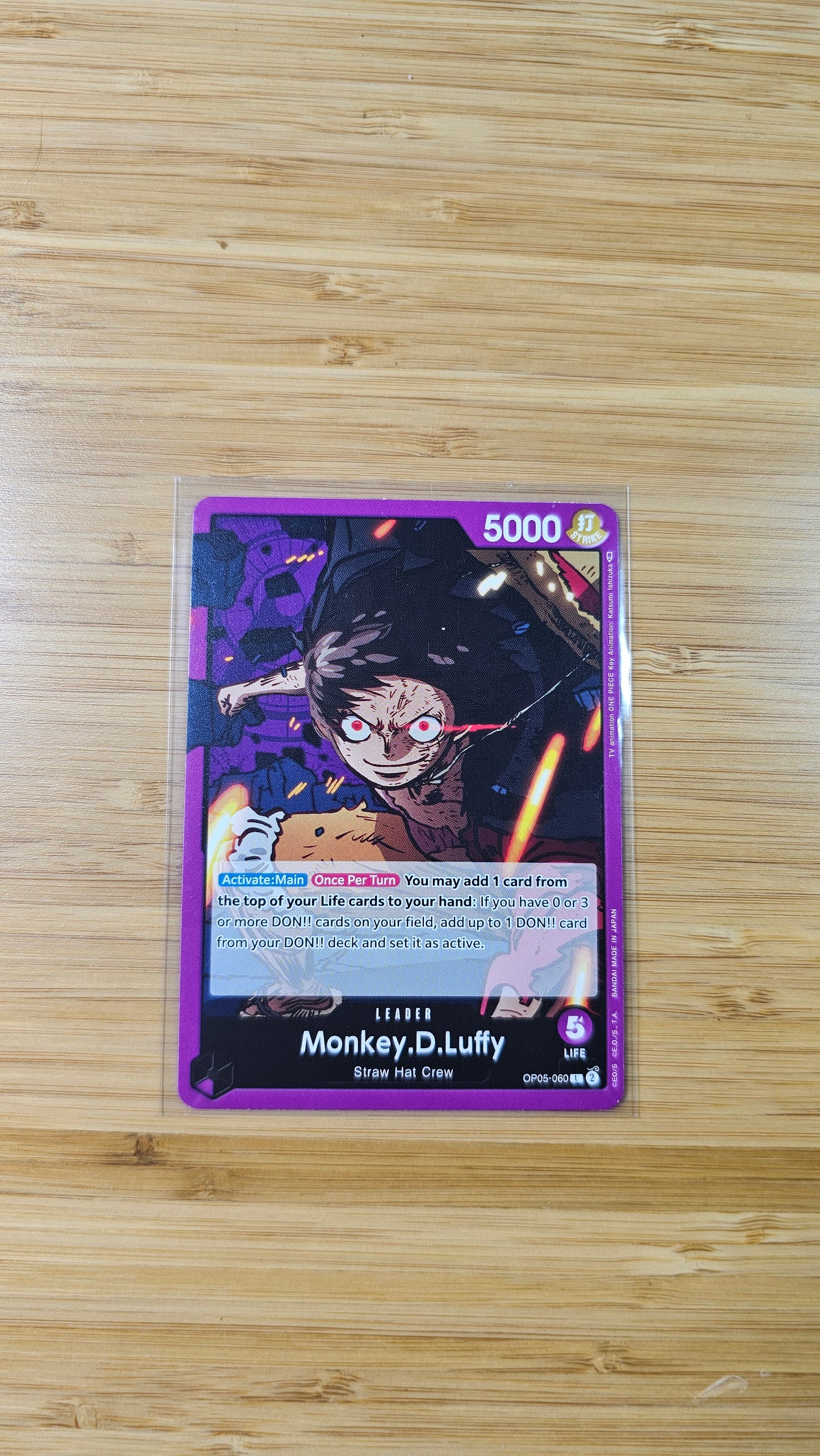 One Piece Card Game Awakening of the New Era OP05 Foil, Leader & Rare Single Cards