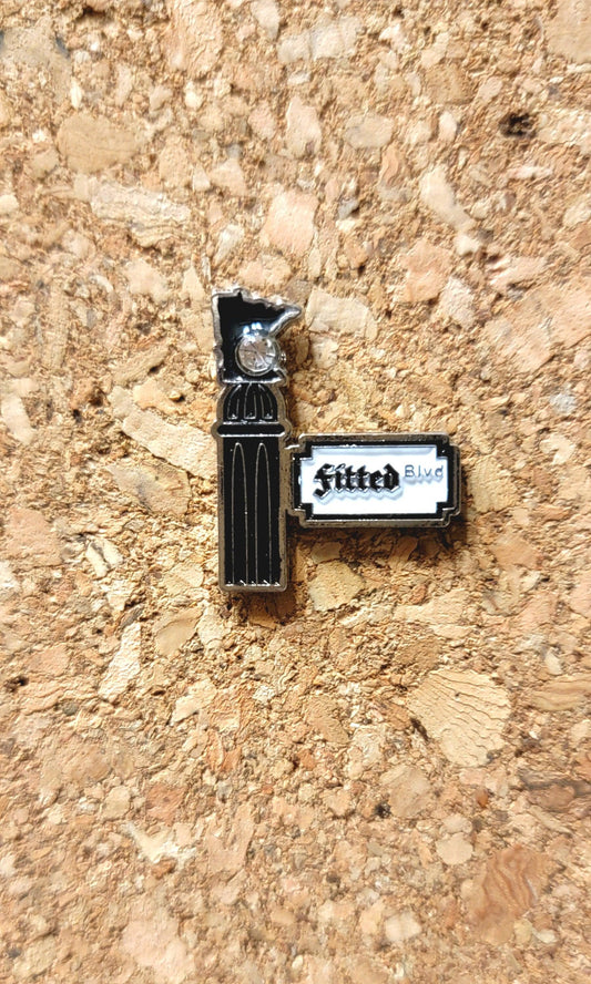 Fitted Blvd Flagship Pin - Fitted BLVD