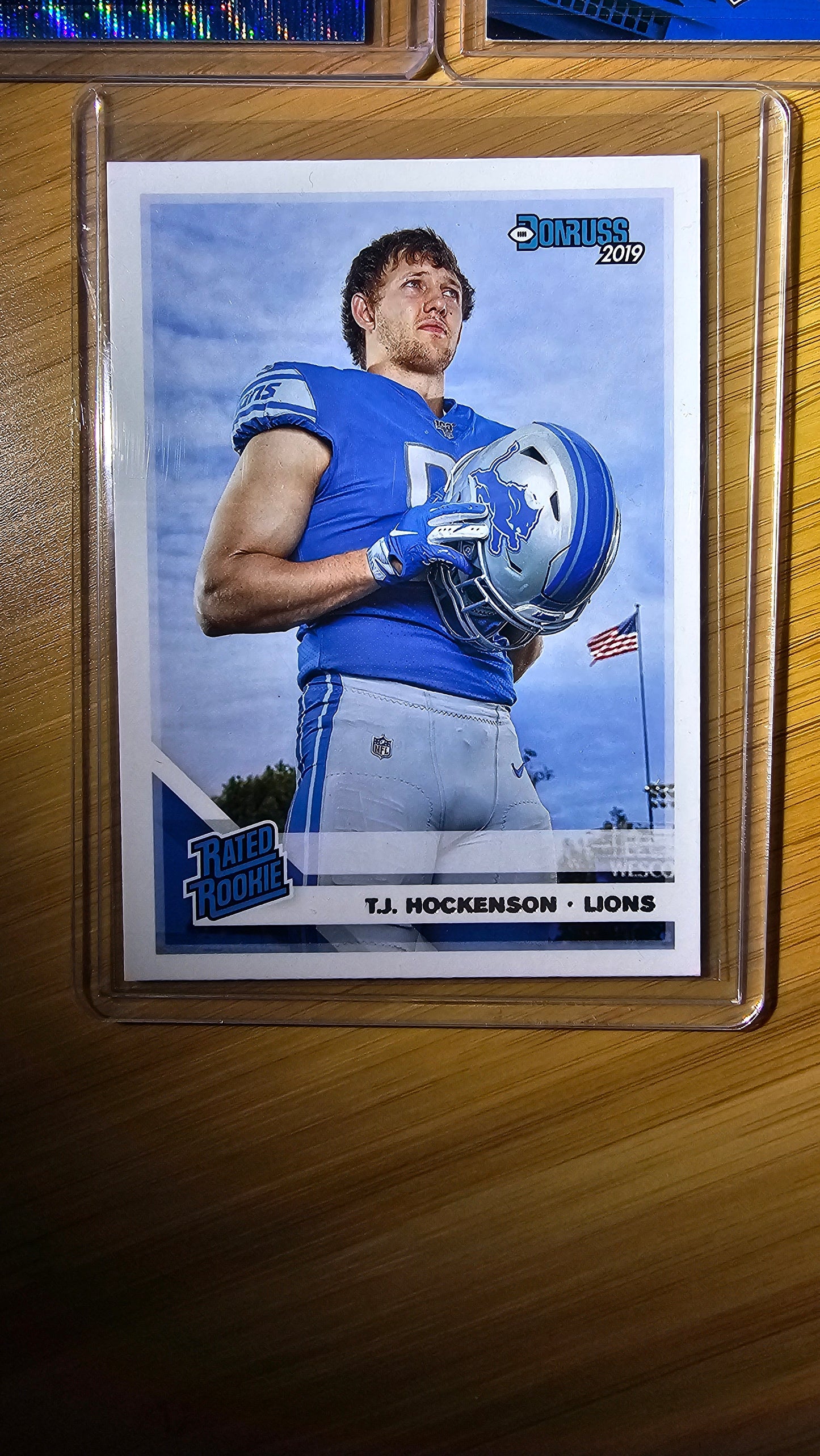 TJ Hockenson Cards RC - Panini Prism /#