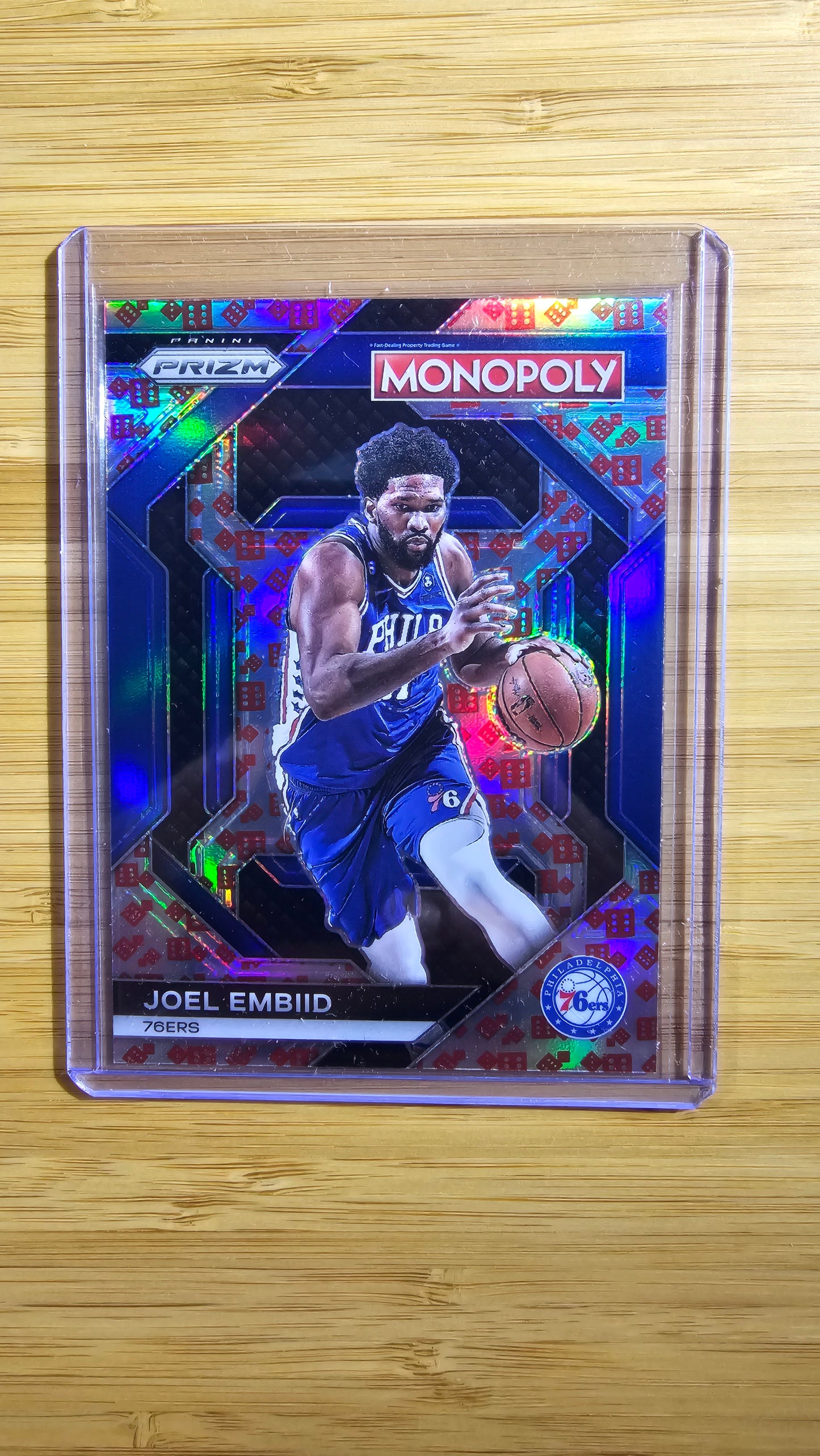 2023 Panini Prizm Monopoly Basketball Joel Embiid - Dice Prizm - ( Philadelphia 76ers )