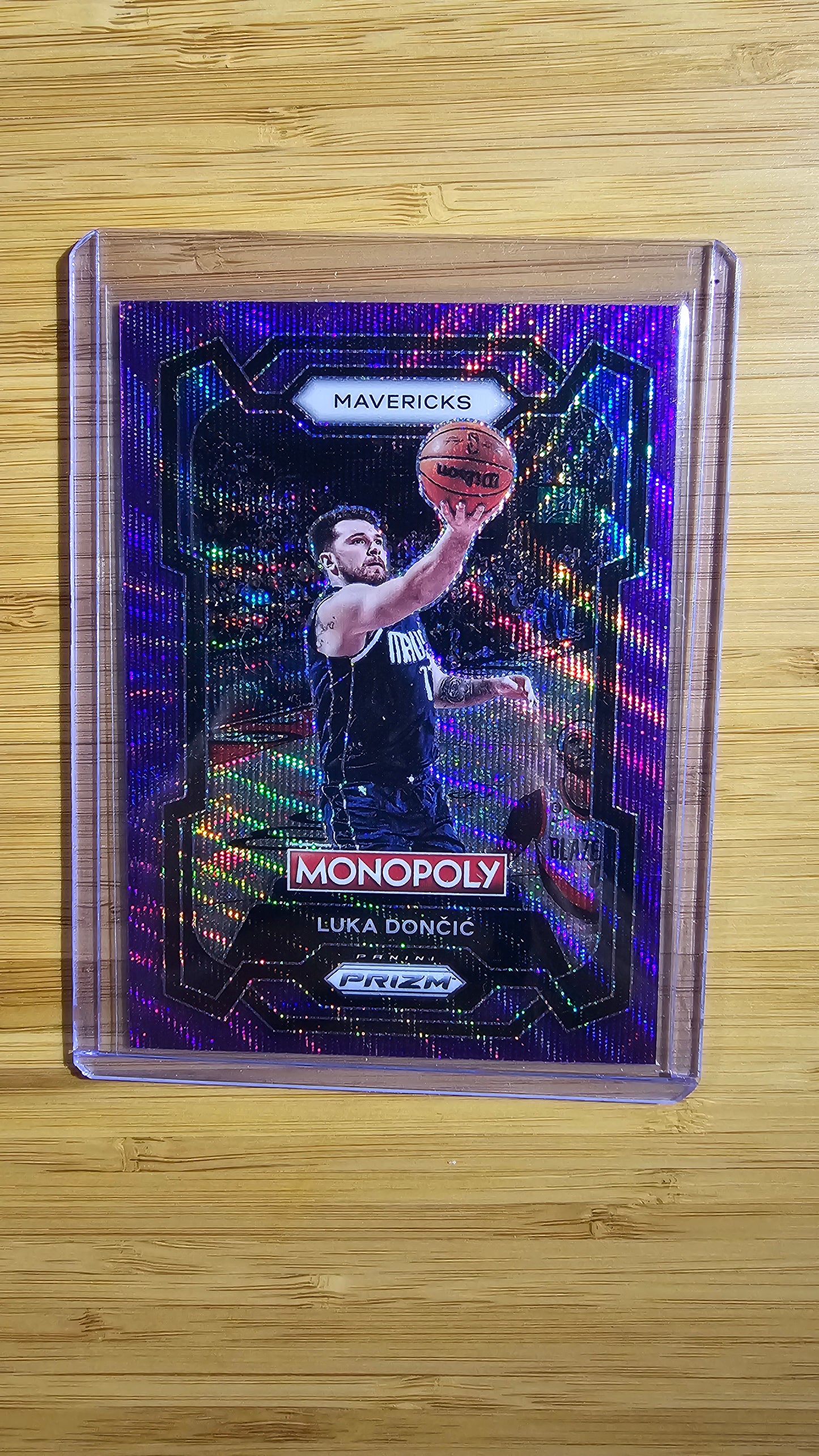 2023 Panini Prizm Monopoly Basketball Luka Doncic - Purple Prizm - ( Dallas Mavericks )