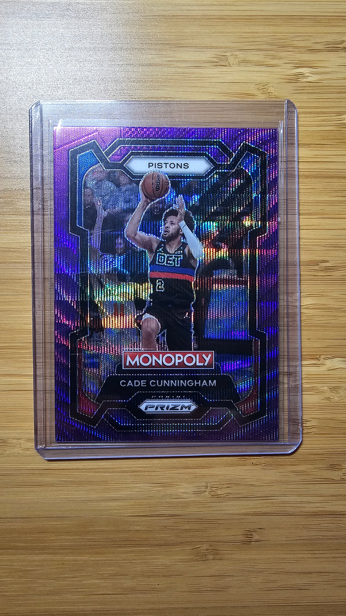 2023 Panini Prizm Monopoly Basketball Cade Cunningham - Purple Prizm- ( Pistons )