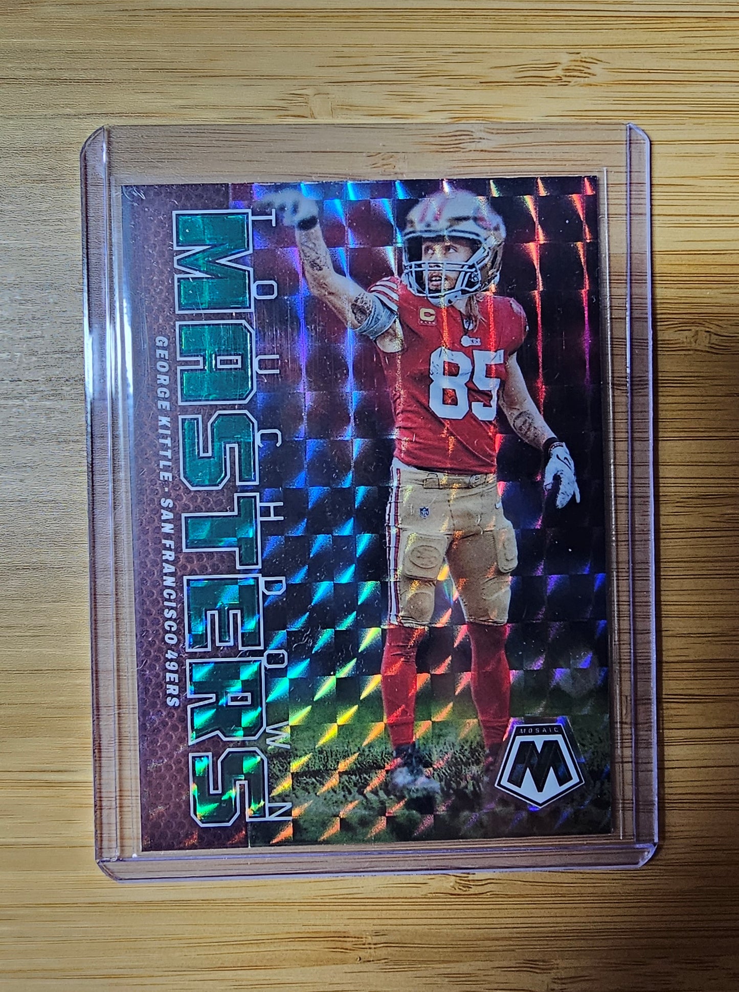 2023 NFL Panini Mosiac George Kittle - Touchdown Masters - San Francisco 49ers