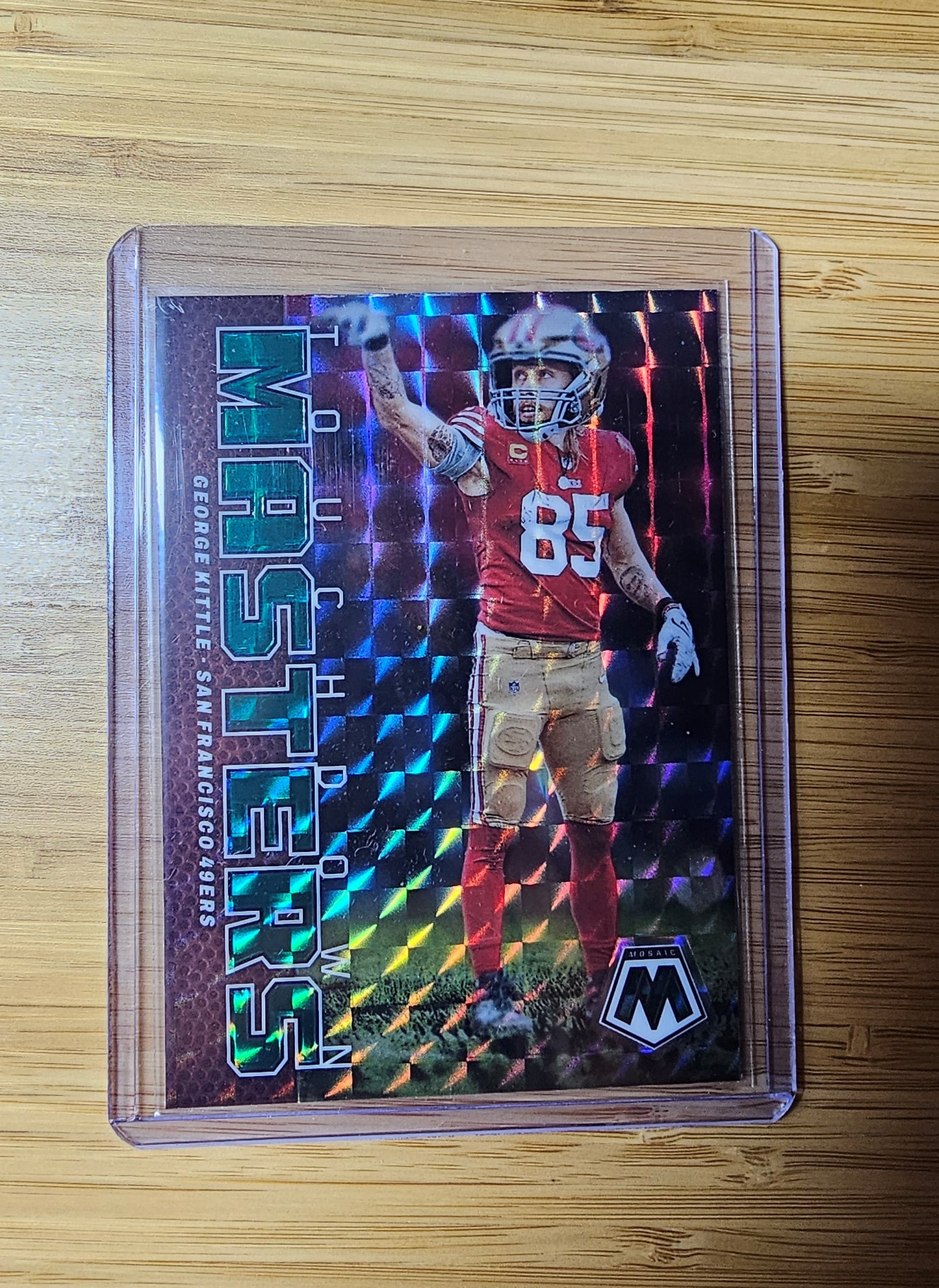 2023 NFL Panini Mosiac George Kittle - Touchdown Masters - San Francisco 49ers