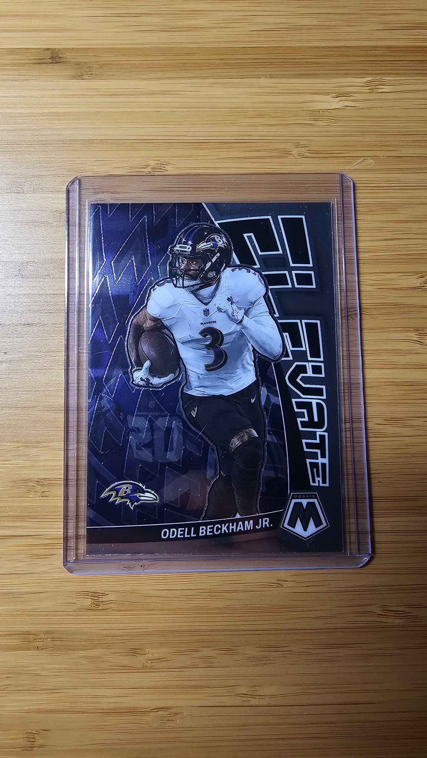 2023 NFL Panini Mosiac Odell Beckham Jr - Baltimore Ravens - Elevate