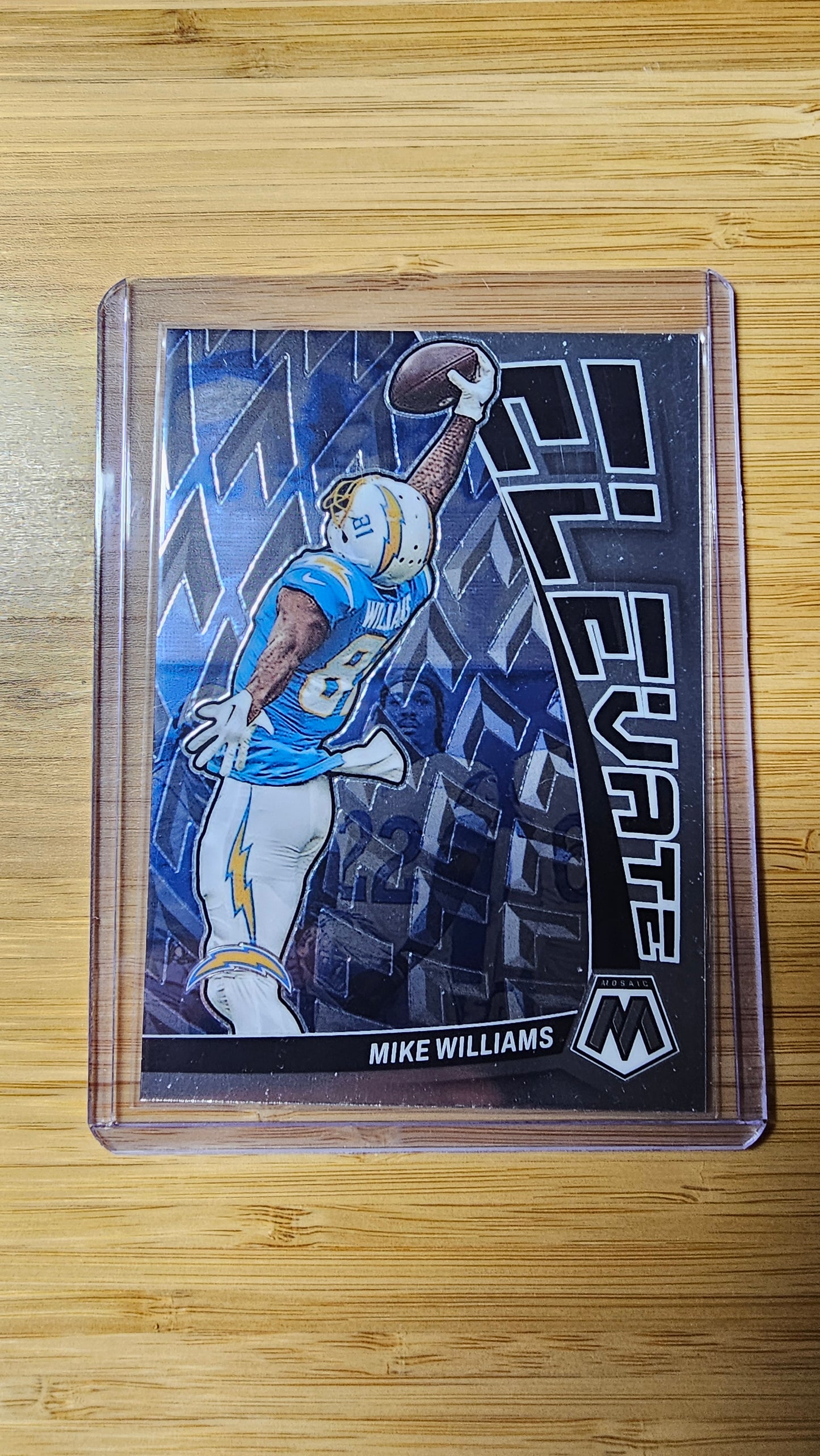 2023 NFL Panini Mosiac Mike Williams - Elevate Los Angeles Chargers