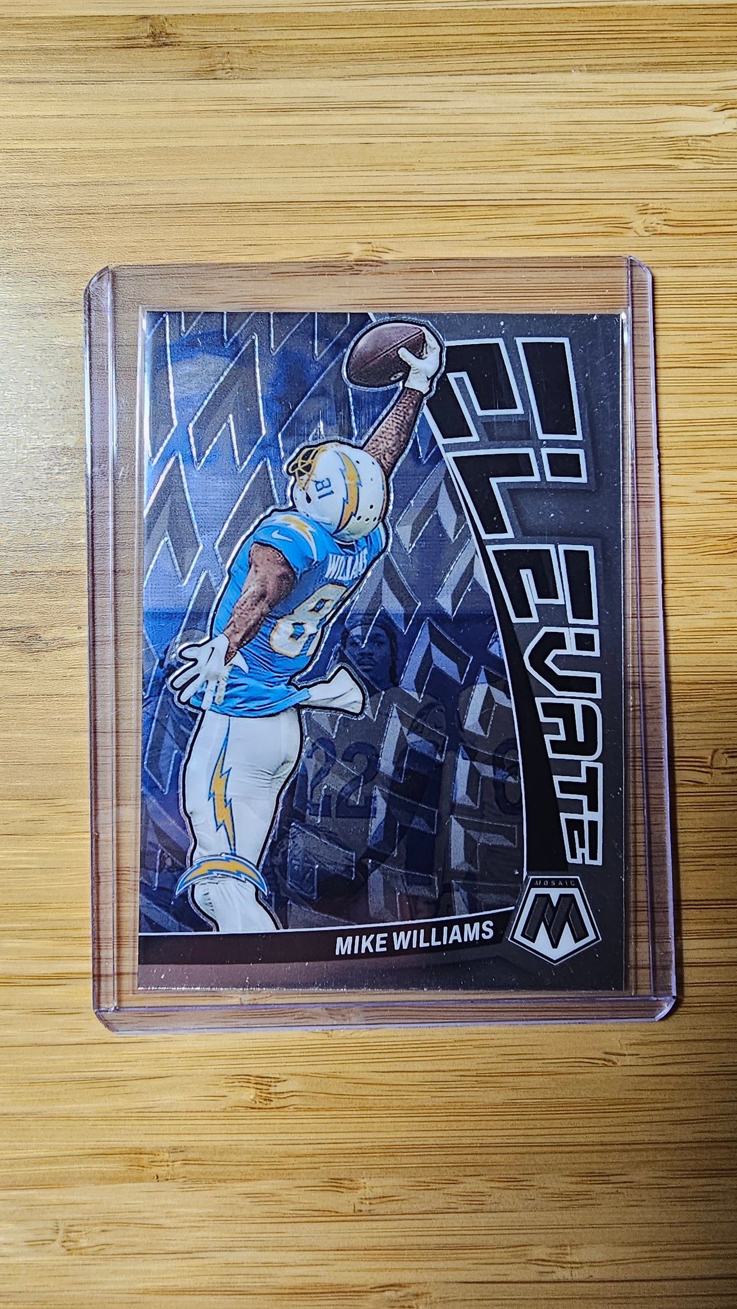 2023 NFL Panini Mosiac Mike Williams - Elevate Los Angeles Chargers