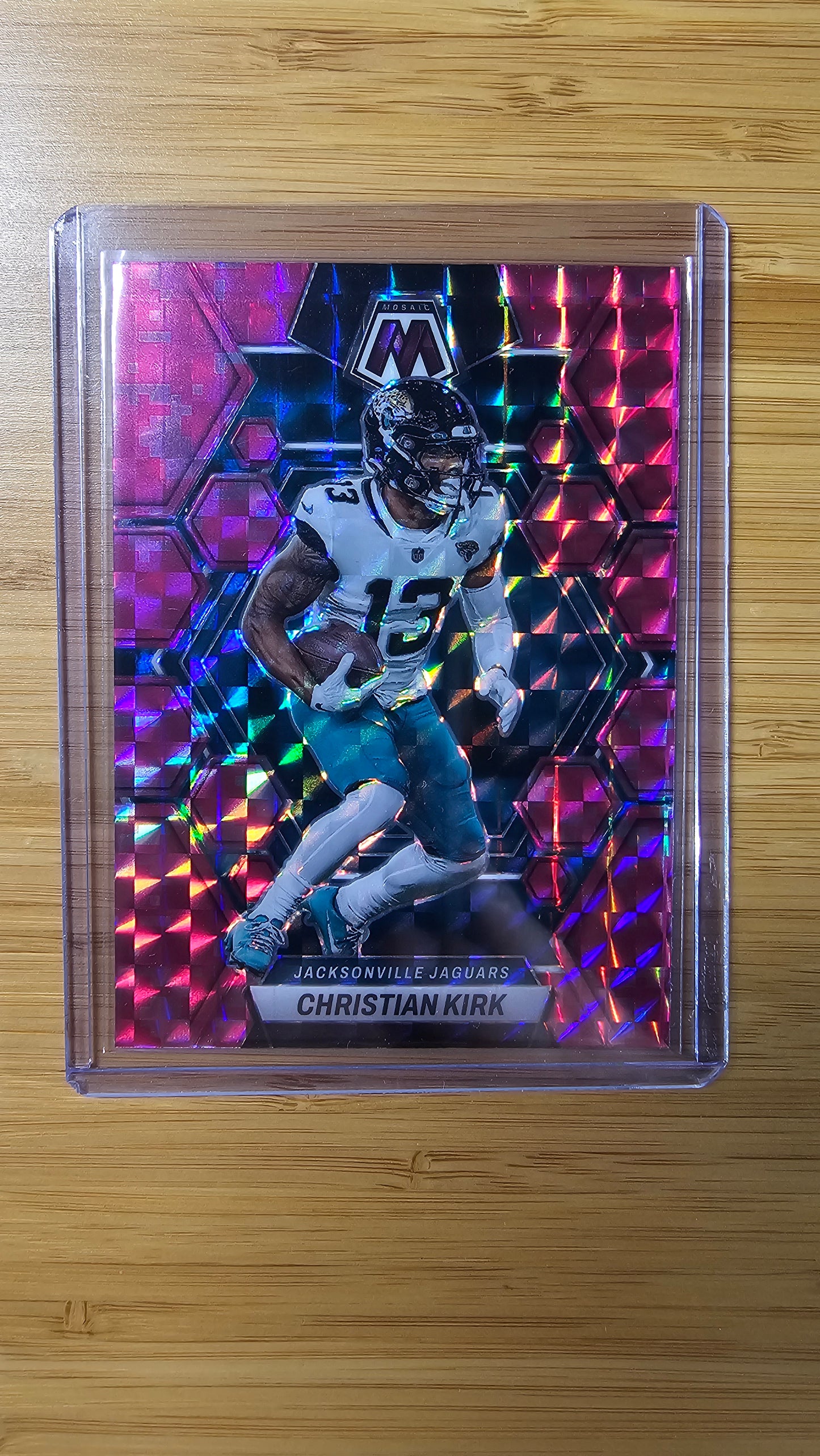 2023 NFL Panini Mosiac Christian Kirk - Mosiac Pink - Jacksonville Jaguars