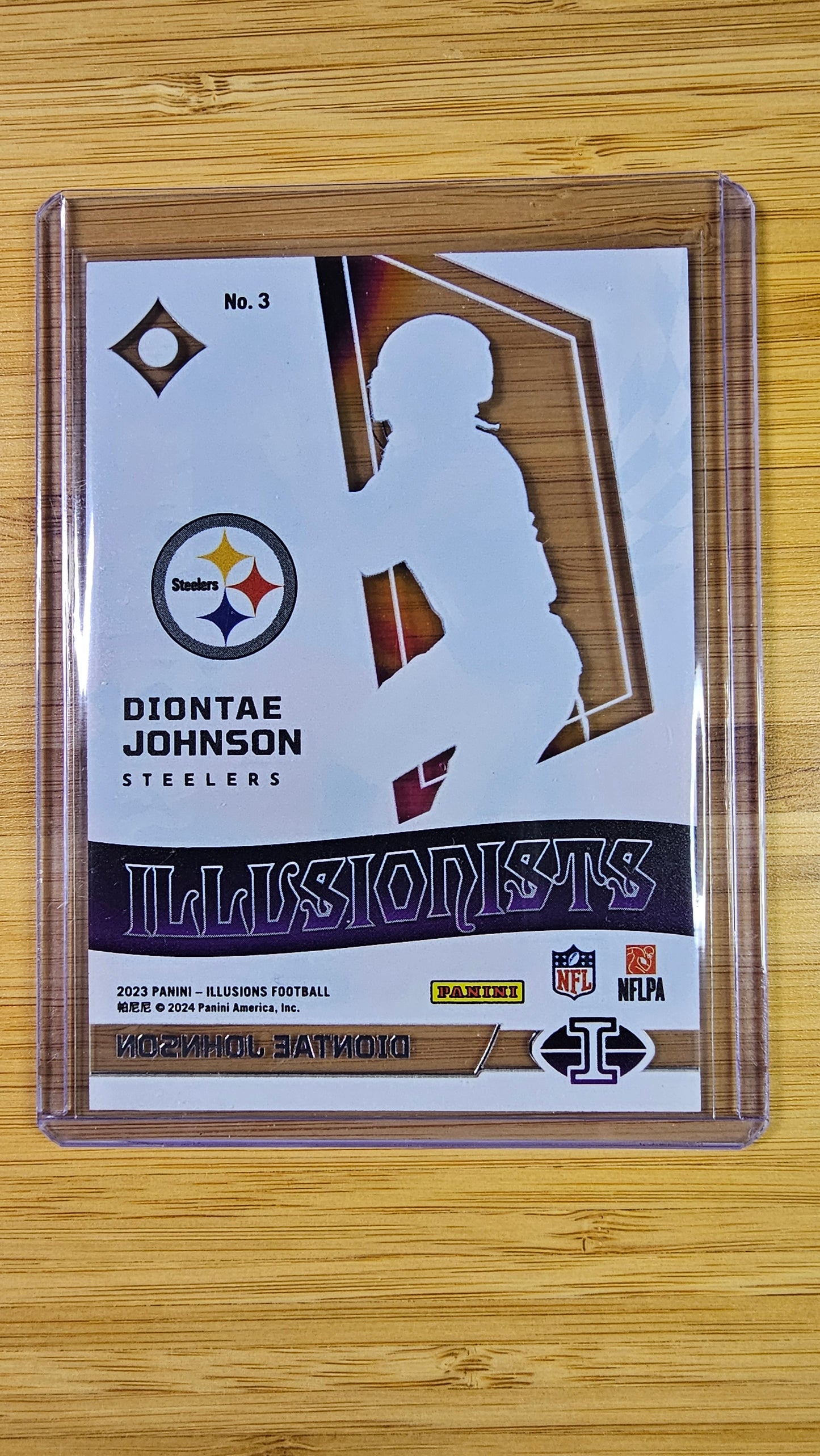 2023 Panini Illusions Football Diontae Johnson - Illsionists - Pittsburgh Steelers