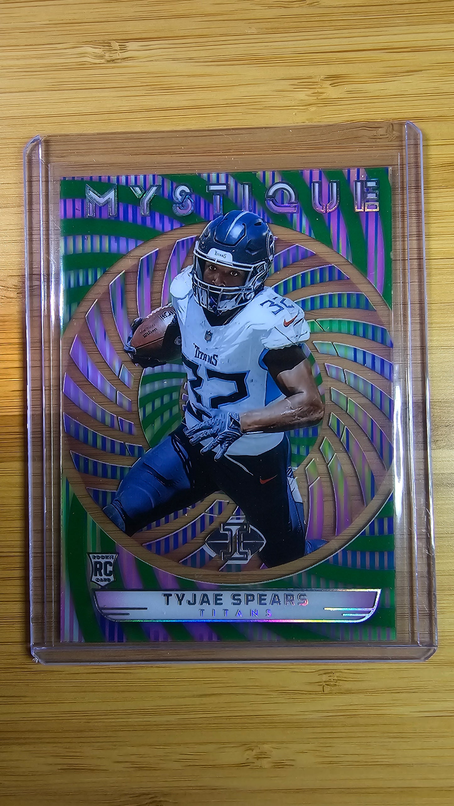 2023 Panini Illusions Football - Tyjae Spears - Mystique - Tennessee Titans