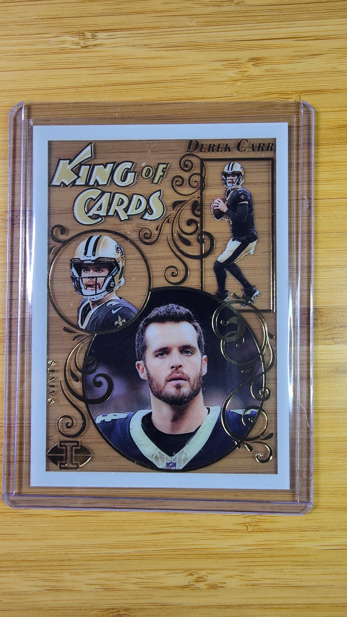 2023 Panini Illusions Football Derek Carr - King of Cards - New Orleans Saints