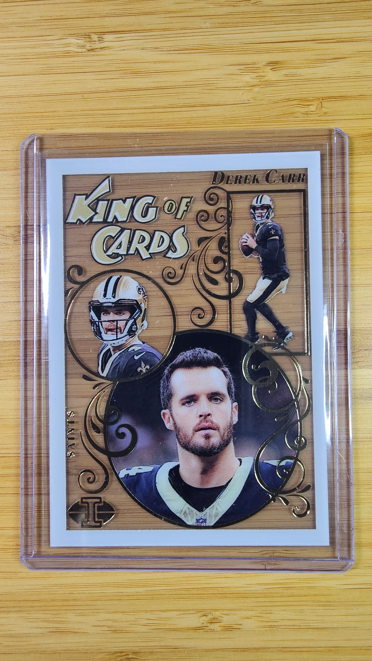 2023 Panini Illusions Football Derek Carr - King of Cards - New Orleans Saints