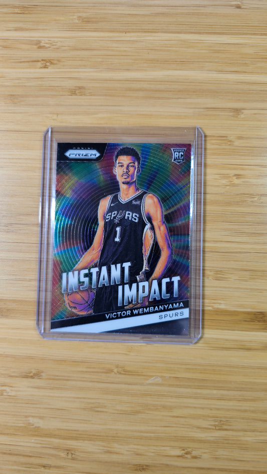 2023 Panini Prizm Basketball Victor Wembanyama- Instant Impact RC - ( San Antonio Spurs )