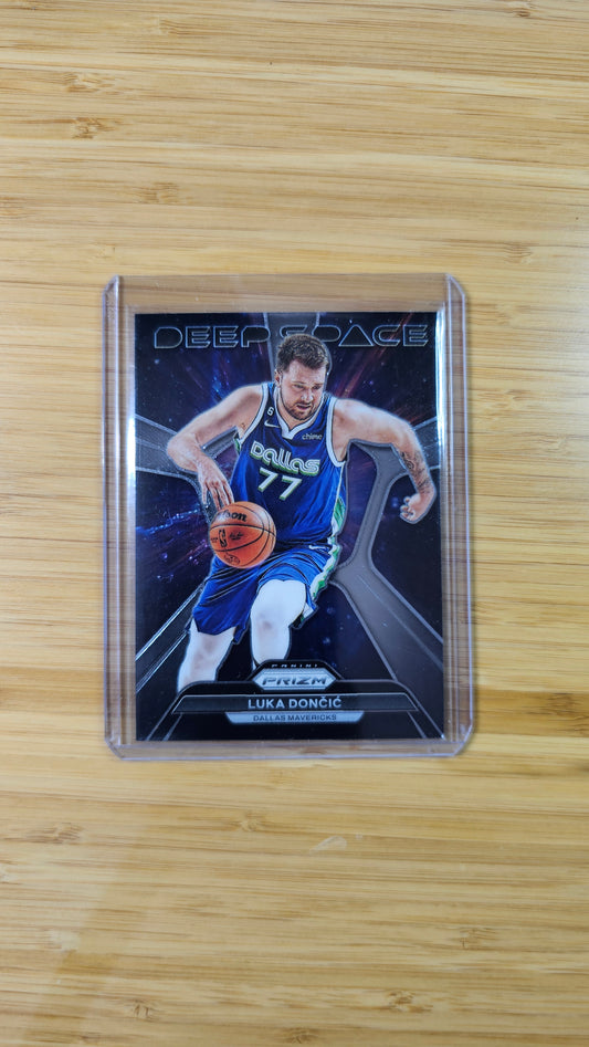 2023 Panini Prizm Basketball Luka Doncic - Deep Space Parallel - (Dallas Mavericks)