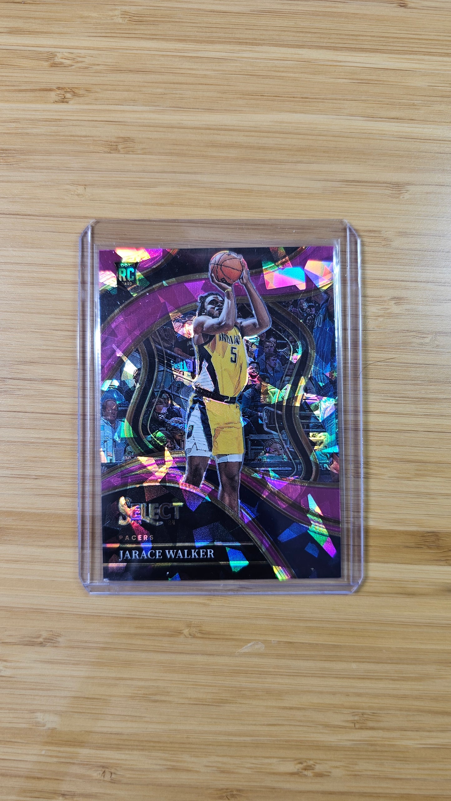 2023 NBA Select Basketball Jarace Walker. - Ice Pink Prizm 61/99 - Indiana Pacers