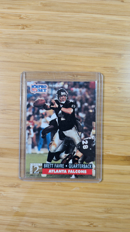 1991 Pro Set Brett Favre - Base RC - Atlanta Falcons