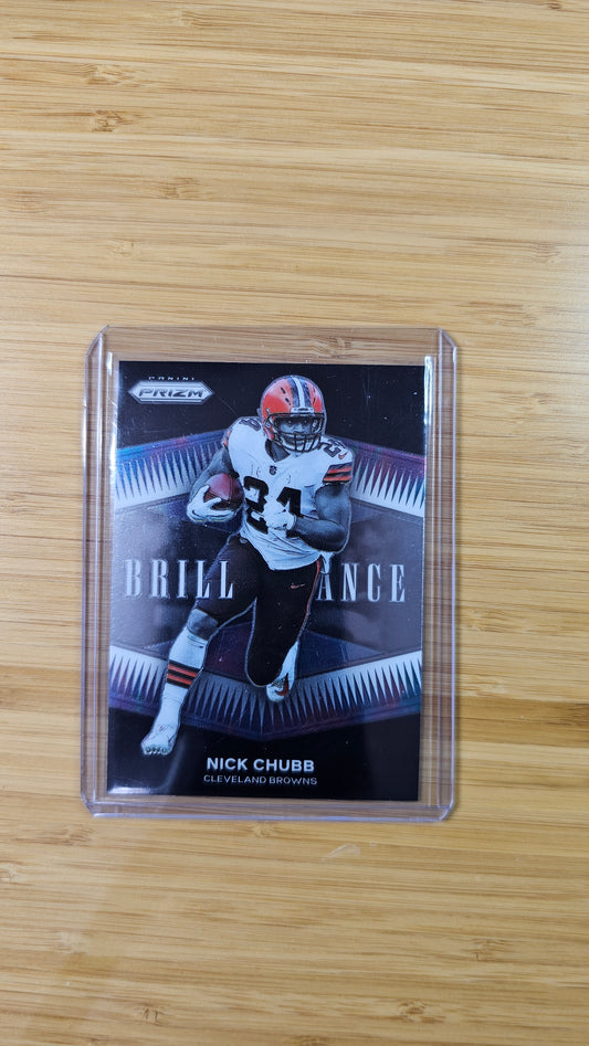 2023 Panini Prizm Football - Nick Chubb - Brillance - Cleveland Browns