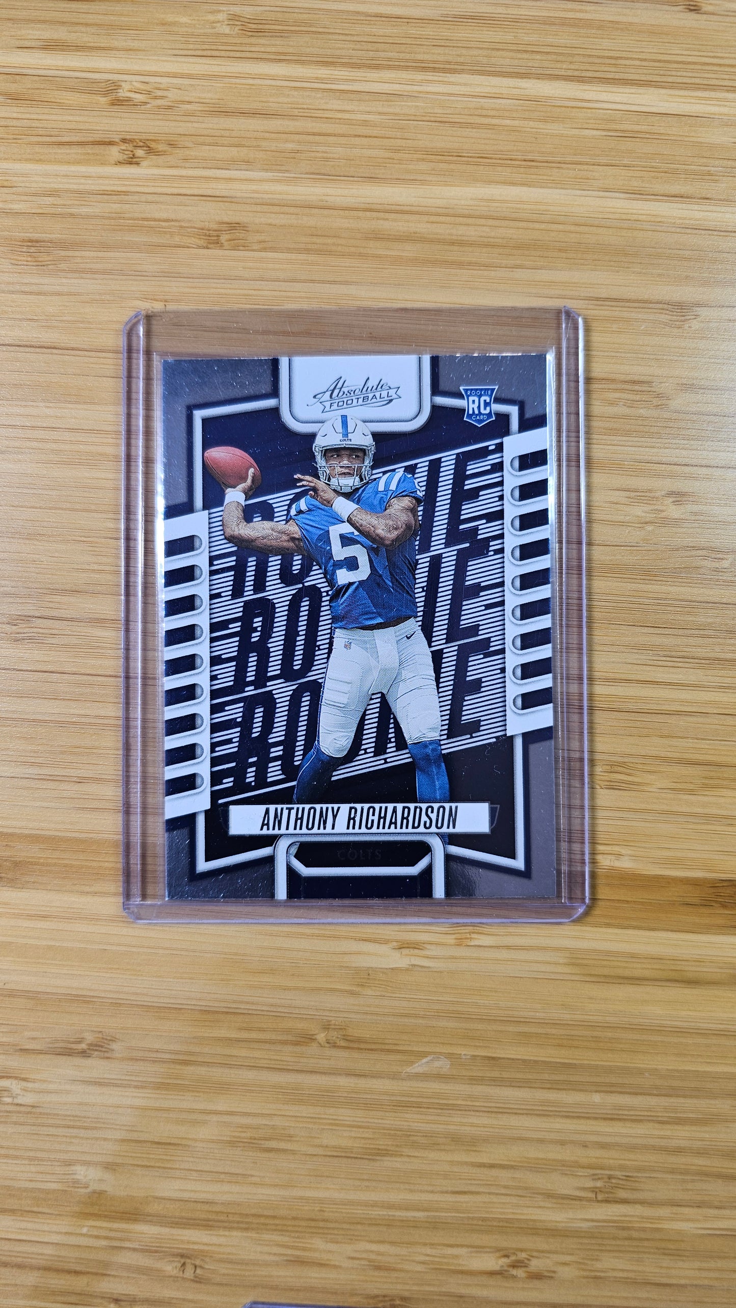 2023 Panini Absolute Football Anthony Richardson - Base RC - Indianapolis Colts