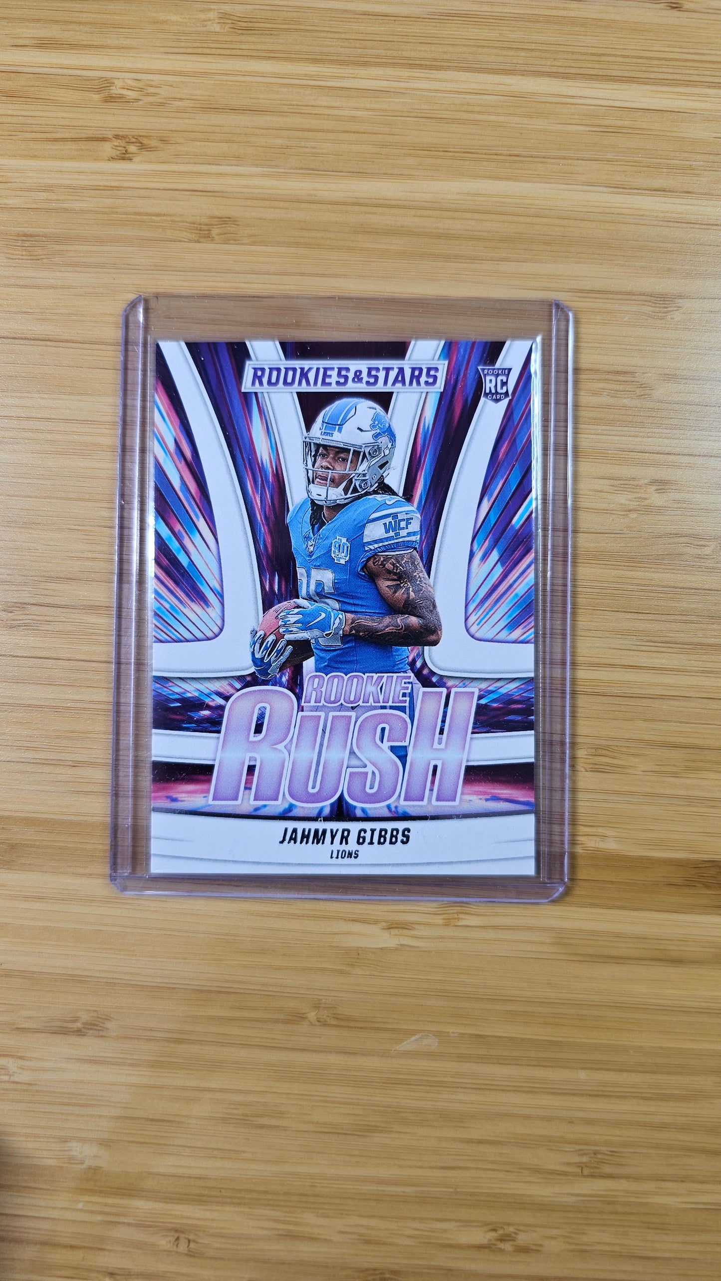 2023 Panini Absolute Football Jahmyr Gibbs - Rookie Rush RC - Detroit Lions