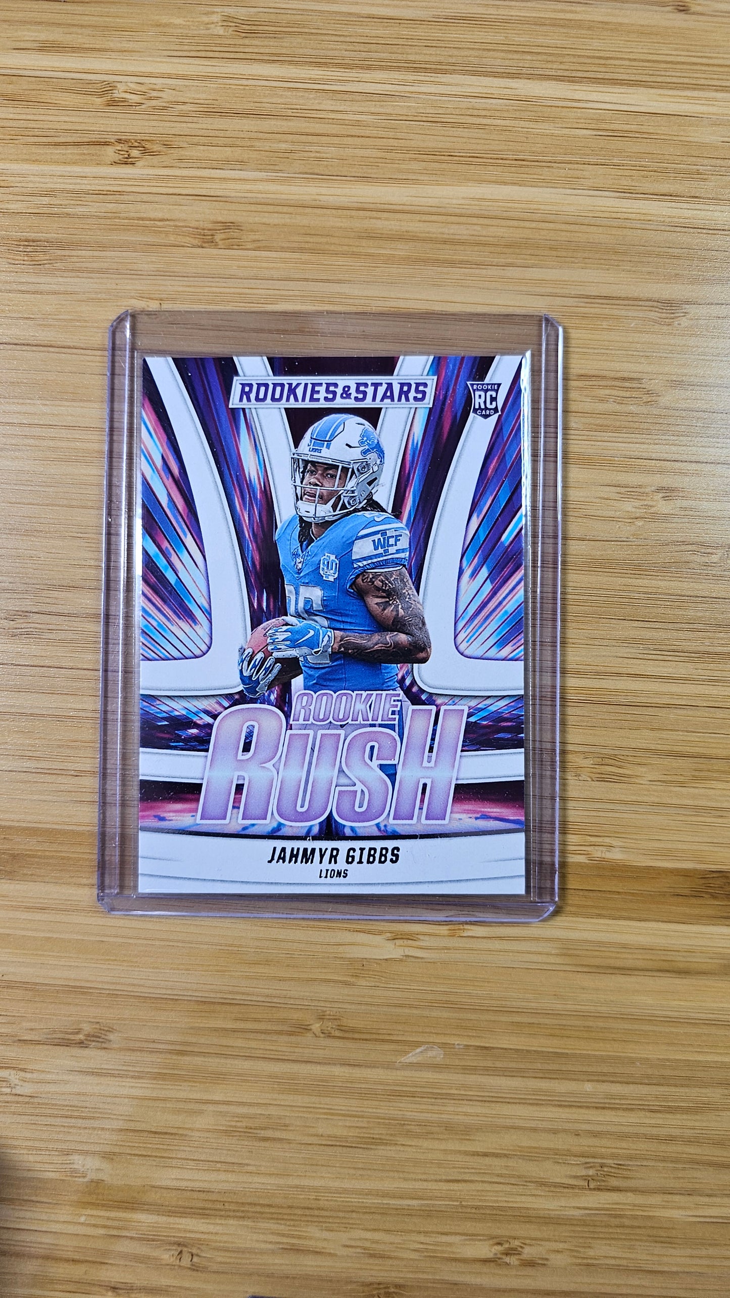 2023 Panini Absolute Football Jahmyr Gibbs - Rookie Rush RC - Detroit Lions