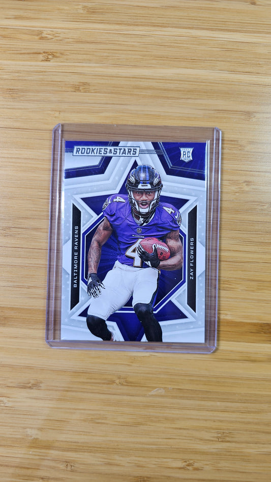 2023 Panini Rookie & Stars Zay Flowers - Rookie Parallel - Baltimore Ravens